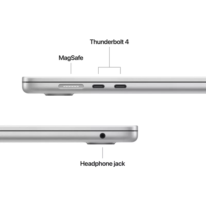 MacBook Air 34,5 cm (13,6) 2025 CTO, Notebook srebrny, 16 GB, 1 TB (1 TB SSD), M4, MacOS, grecki