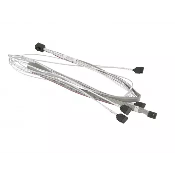 SuperMicro CBL-SAST-0591, 4x SATA na SFF-8643 crossover, 75 cm z SB, 30AWG (CBL-SAST-0591)
