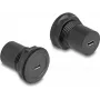 DeLOCK USB 2.0 Type Micro-B do USB 2.0 Type Micro-B złącze do zabudowy czarny
