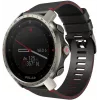 Polar Grit X Pro - Titanium - Zegarek sportowy z paskiem - perforowana skóra - szary - Rozmiar paska: M/L - Wyświetlacz 3cm (1.2) - Bluetooth - 41 g (90085777)