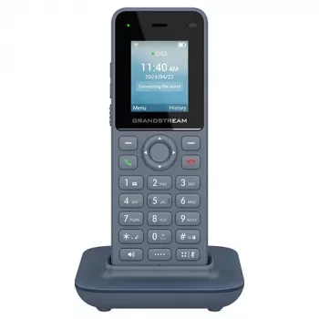 Grandstream Networks WP816 Telefon IP Antracytowy 2 linie LCD Wi-Fi