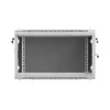 Szafa rack 19 inch 6U 600x600 szara perforowana