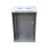Szafa rack wisząca Extralink Rackmount 18U 600x600 szara zamek na klucz