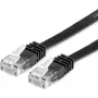 Kabel sieciowy RJ45 Value 21.99.0960, patchcord CAT 6 U/UTP 0,50 m czarny 1 szt.