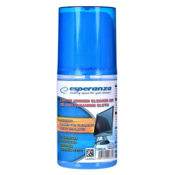 Zestaw do czyszczenia ekranów ESPERANZA ES121 do LCD/TFT/Plazmy, 200 ml
