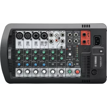 Wolnostojący system PA YAMAHA Stagepas 400BT — 400 W, 2-drożny, 10-kanałowy mikser, Bluetooth 4.1, czarny