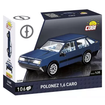 Cobi Polonez 1,6 Caro model kit — skala/model nieokreślony, plastikowy zestaw konstrukcyjny, MPN 24589