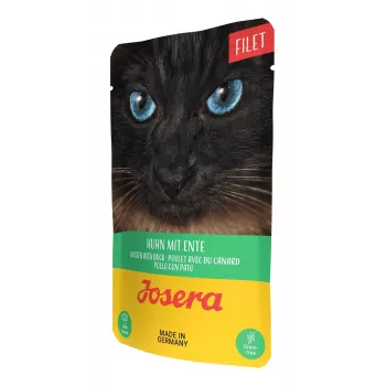JOSERA Filet z kurczakiem i kaczką - mokra karma dla kota - 70 g