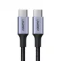 Kabel USB-C do USB-C UGREEN 90120B — 3 m, 5 A, PD, 20 V, 480 Mbps, czarny