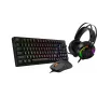 Zestaw gamingowy Yenkee YGS 03 ECLIPSE 3-in-1 (klawiatura, mysz, słuchawki)