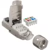 Goobay CAT 8.1 STP-ekranowana, wtyk RJ45 do zarabiania w terenie (61130)