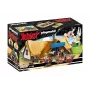 Playmobil 71266 Asterix: Chata Unhygienixa Unhygienix i jego żona Bakteria Kolekcja Figurki Asterix Kolekcjonerzy i Fani Zabawna Wyobraźnia Ro