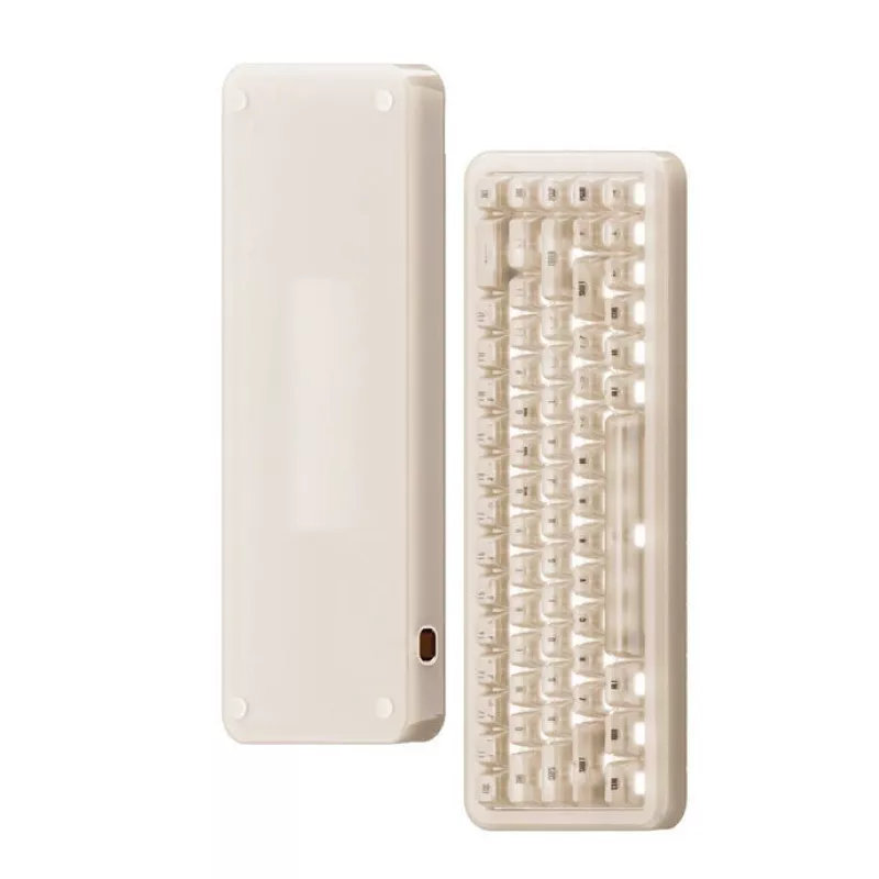 Mechaniczna klawiatura gamingowa AKKO YU01 Antique Jade 65% RGB z przełącznikami V3 Piano Pro