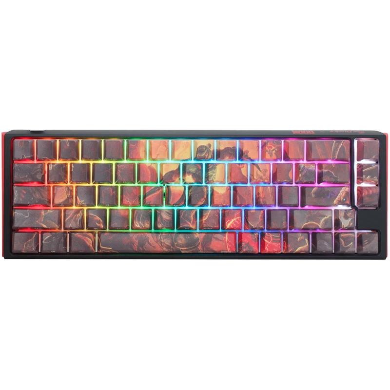 Klawiatura Ducky One 3 SF Doom Limited Edition Gaming USB QWERTY UK English Wielokolorowa