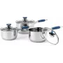 Zestaw garnków Russell Hobbs RH01178EU 3-częściowy, niebieski