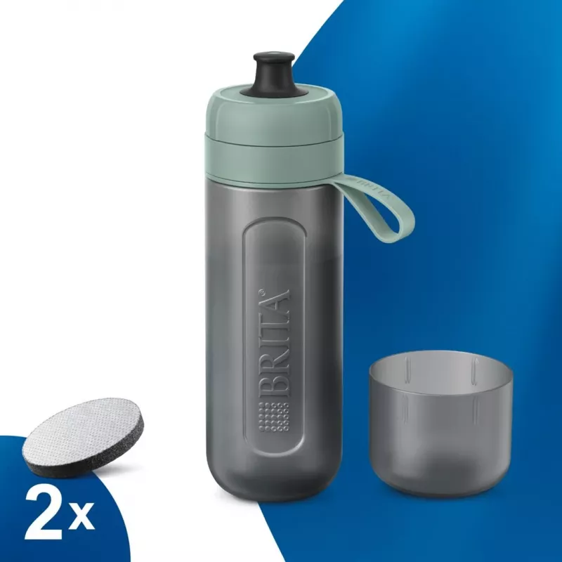Butelka filtrująca Brita Active 0,6 l Pastelowa zieleń