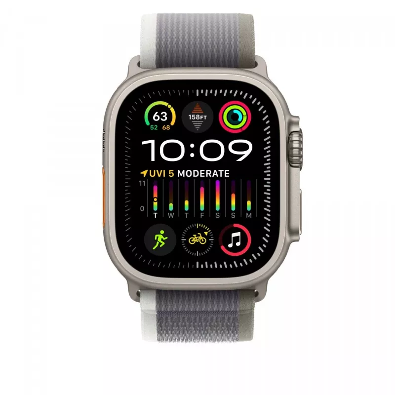 Pętla Trail zielono-szara 49 mm – S/M