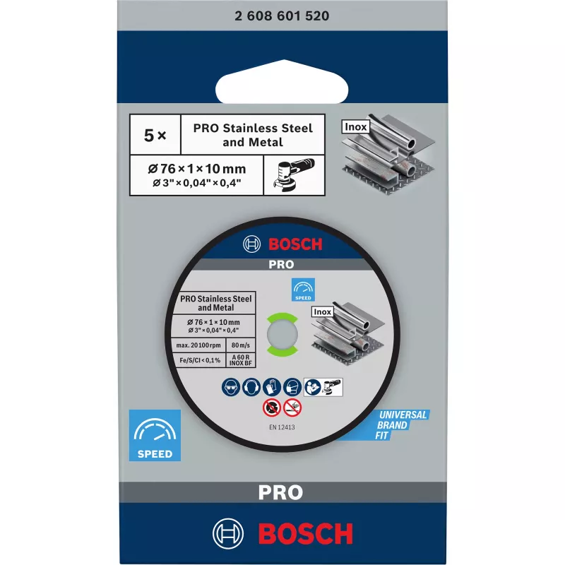 Bosch 2 608 601 520 tarcza tnąca do szlifierki kątowej
