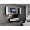 Cama Szafka VIGO 90 pełna 90/35/32 czarny/biały połysk