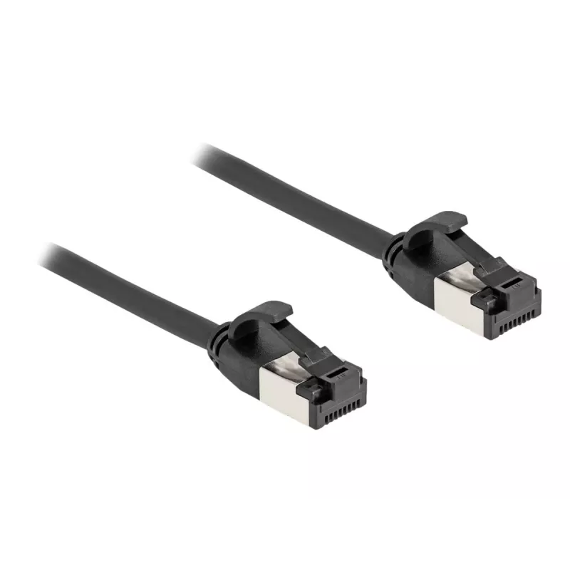 Kabel sieciowy DeLOCK RJ45 wtyk do wtyka Cat.8.1 2 m czarny