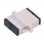 Adapter światłowodowy Extralink SC/UPC wielomodowy duplex, gniazdo–gniazdo, szary