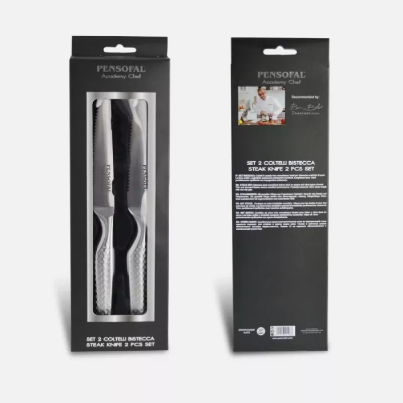 Nóż kuchenny Pensofal Academy Chef Steak Knife zestaw 2 szt.