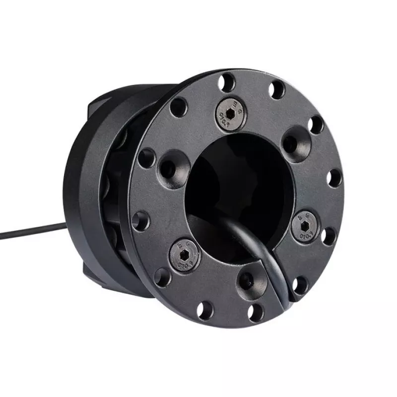 Adapter szybkozłącza Asetek SimSports 40-035-0035028 czarny — adapter szybkozłącza koła do symulatorów wyścigowych