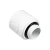 Złączka Alphacool 17626 mosiężna biała wysokość 27 mm średnica 2 cm