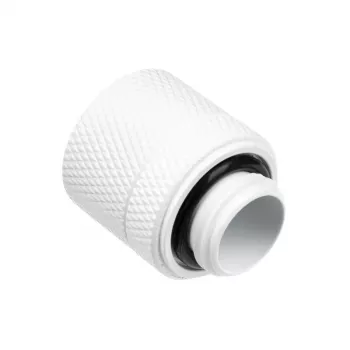 Złączka Alphacool 17626 mosiężna biała wysokość 27 mm średnica 2 cm