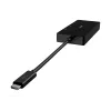 Linksys Belkin - Adapter wideo - USB-C (M) na HD-15 (VGA), DVI-I, HDMI, DisplayPort (W) - wsparcie 4K - czarny (AVC003BTBK)