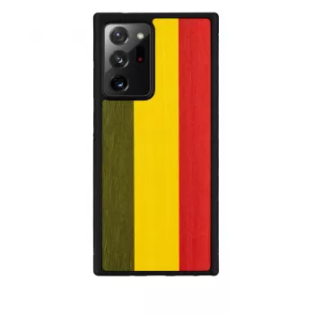 Etui na telefon Man and Wood dla Samsung Galaxy Note 20 Ultra, reggae Czarny
