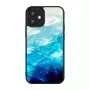 Etui ochronne iKins do Apple iPhone 12 mini — niebieski lake z czarnymi akcentami