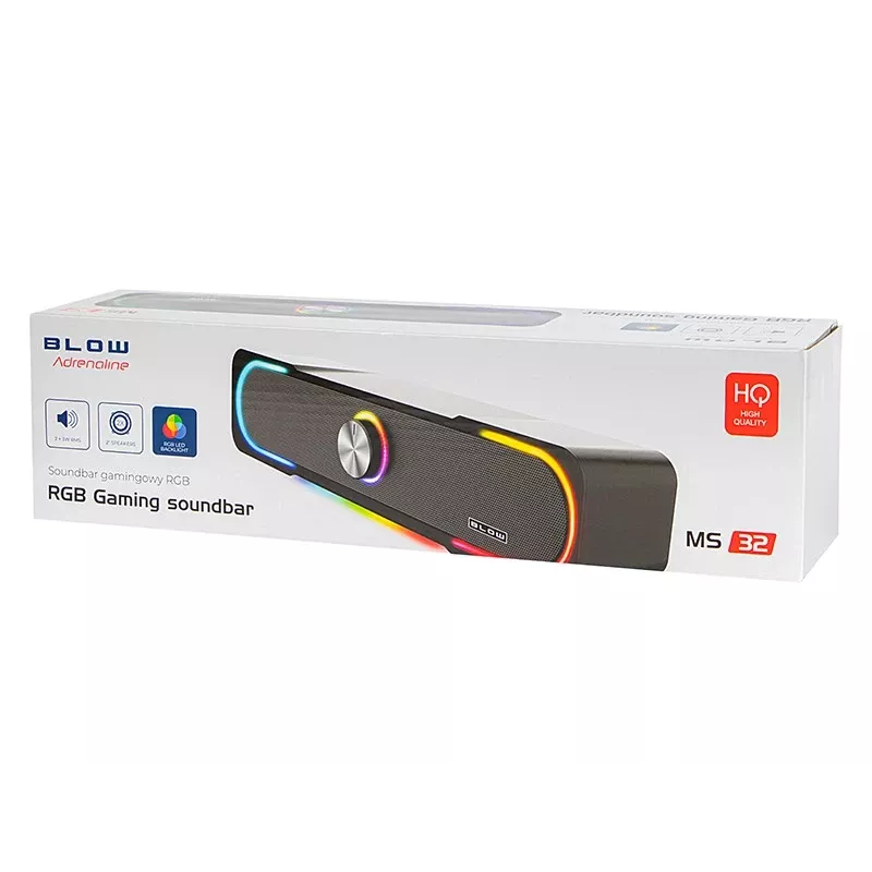 Głośniki komputerowe typu soundbar MS-32 6W