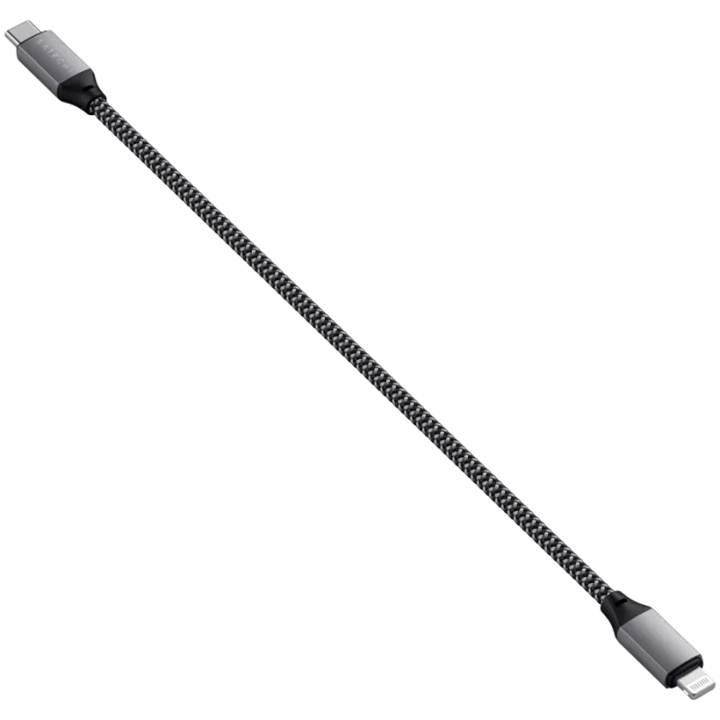 Satechi ST-TCL10M kabel USB 0,25 m USB C USB C/Lightning czarno-szary