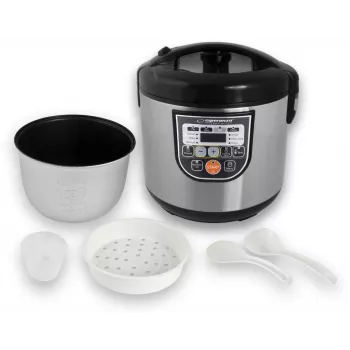 Multicooker ESPERANZA EKG011, pojemność 5 L, 860 W, czarny/stal nierdzewna
