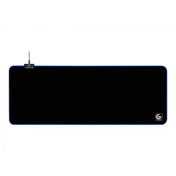 Podkładka pod mysz Gembird MP-GAMELED-L Gaming mouse pad Czarny