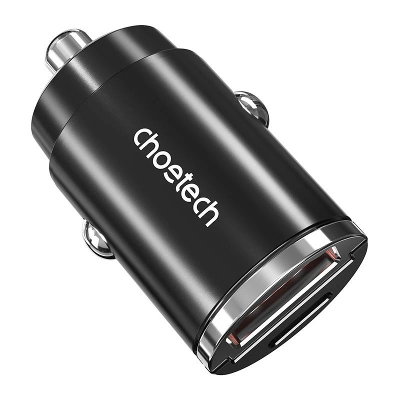 Ładowarka USB-C/USB-A CHOETECH TC0006 30 W — obsługa QC3.0 i PD3.0