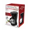 Ekspres przelewowy ESPERANZA EKC009, zbiornik na wodę 1,5 l, 800 W, nablatowy, czarny