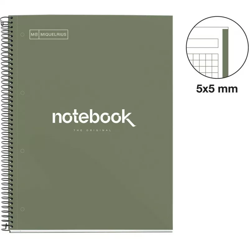 MIQUELRIUS College Notebook Emotions 1 kratka format A4 z marginesem wewnętrznym (A460459)