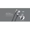 Kabel 2-w-1 USB Type-C Orsen S8, 5 A, 1,5 m (szybkie ładowanie/dane)