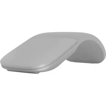 Mysz Microsoft Surface Arc - mysz - optyczna - 2 przyciski - bezprzewodowa - Bluetooth 4.1 - jasnoszary - komercyjna - dla Surface Pro 7