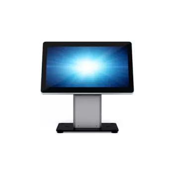 Elo cienki Self-Service Countertop Stand - Stojak - do terminala POS - Czarny/Srebrny - do Elo 1502L, 2002L, 2202L, 2402L, 2702L, I-Series ESY15i2, ESY15i5, ESY22i2, ESY22i5 (E514693)