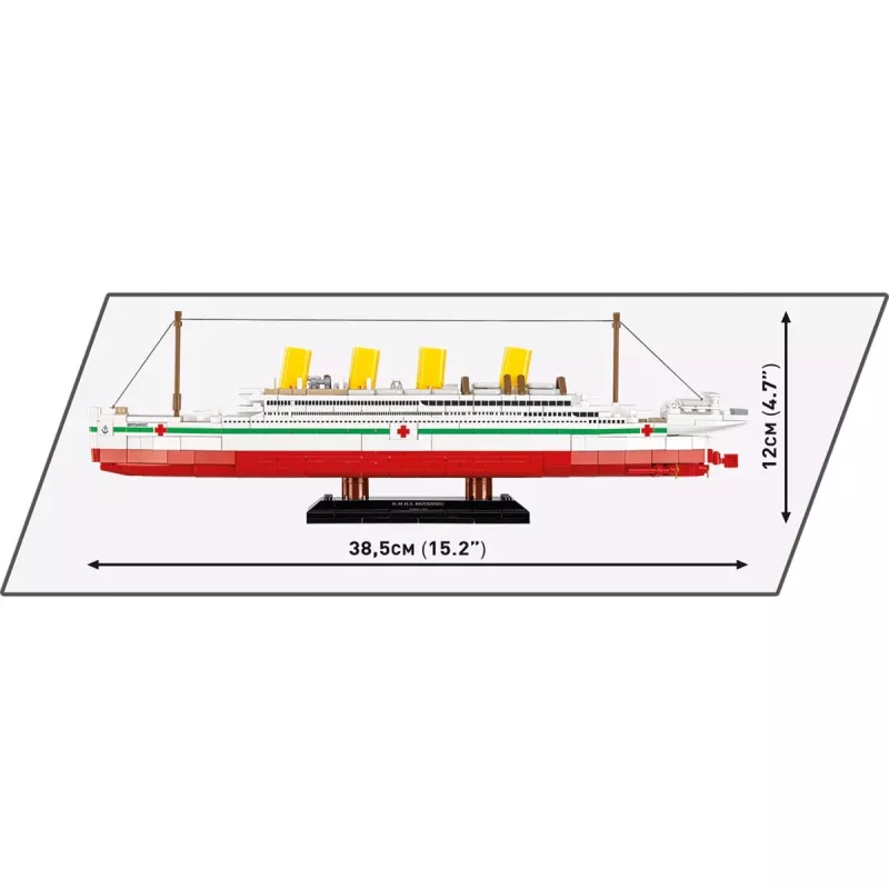 Klocki H.M.H.S. Britannic 636 klocków