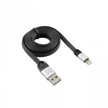 Sbox USB 2.0-8-Pin/2.4A czarny/srebrny