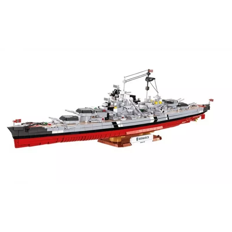 Zestaw konstrukcyjny Cobi Pancernik Bismarck model z 3204 elementami - Cobi CO BI-4860