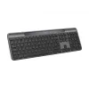 Klawiatura bezprzewodowa Logitech Signature cienki Solar+ K980, grafitowa, układ US