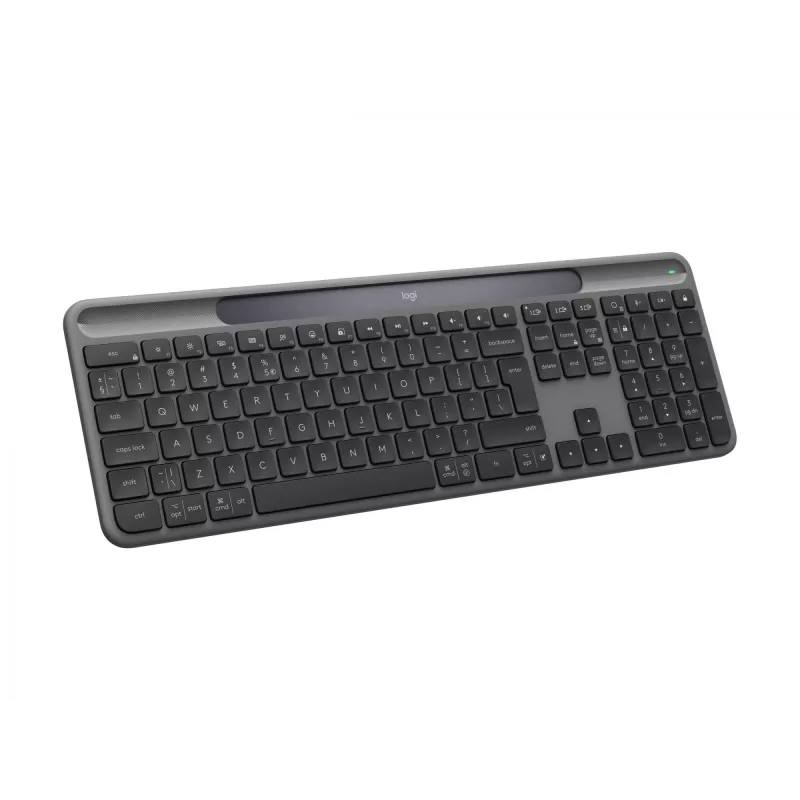 Klawiatura bezprzewodowa Logitech Signature cienki Solar+ K980, grafitowa, układ US