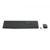 Logitech MK235 - Zestaw klawiatury i myszy - Bezprzewodowy - 2,4 GHz - Portugalski