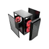 Obudowa PC GEMBIRD CCC-FORNAX-950R w stylu gamingowym, 3 x 12 cm wentylatory, czerwona