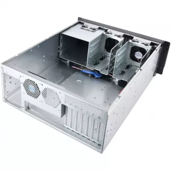 Silverstone RM400 Rack Czarny, Szary